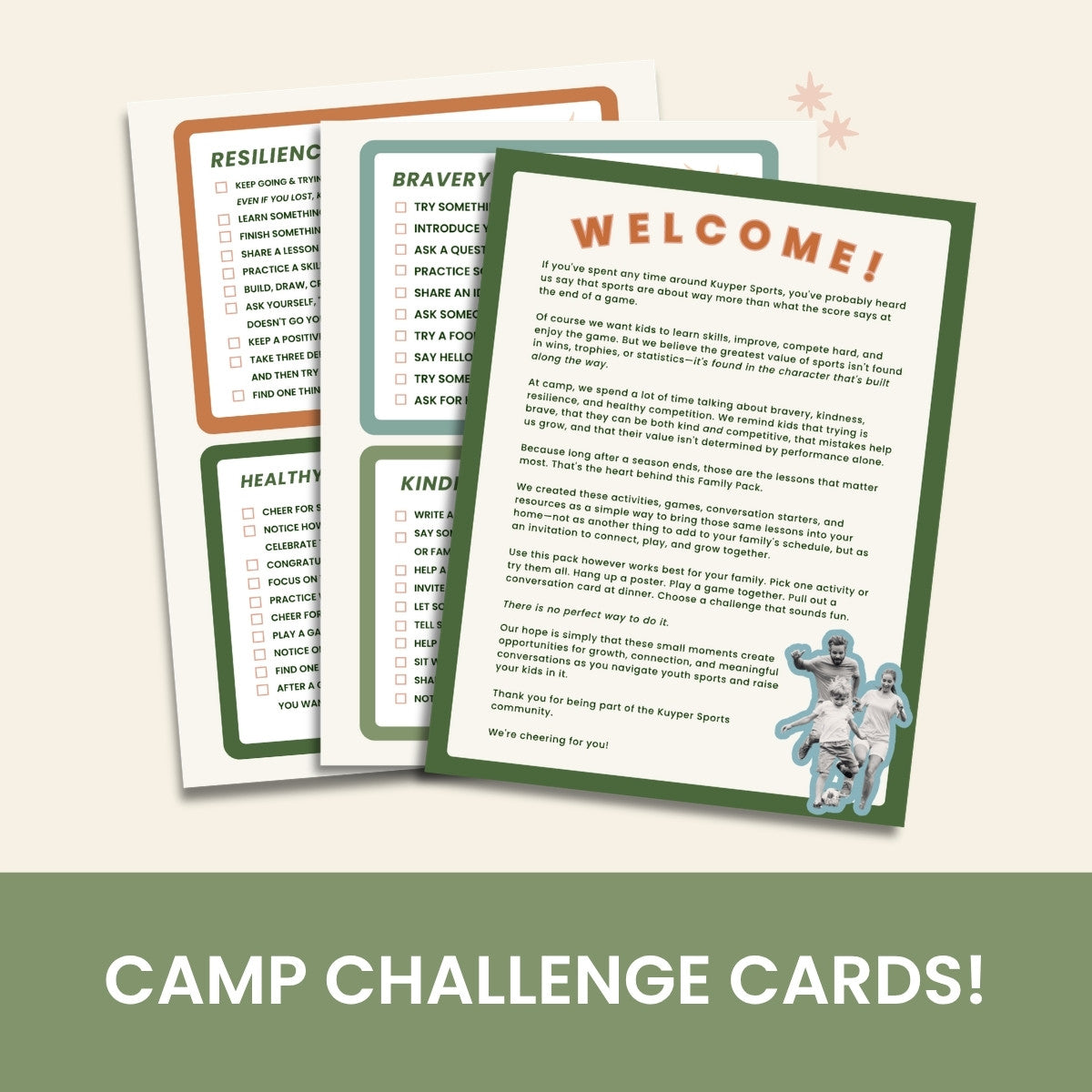 More Than A Scoreboard Family Pack | Digital Download
