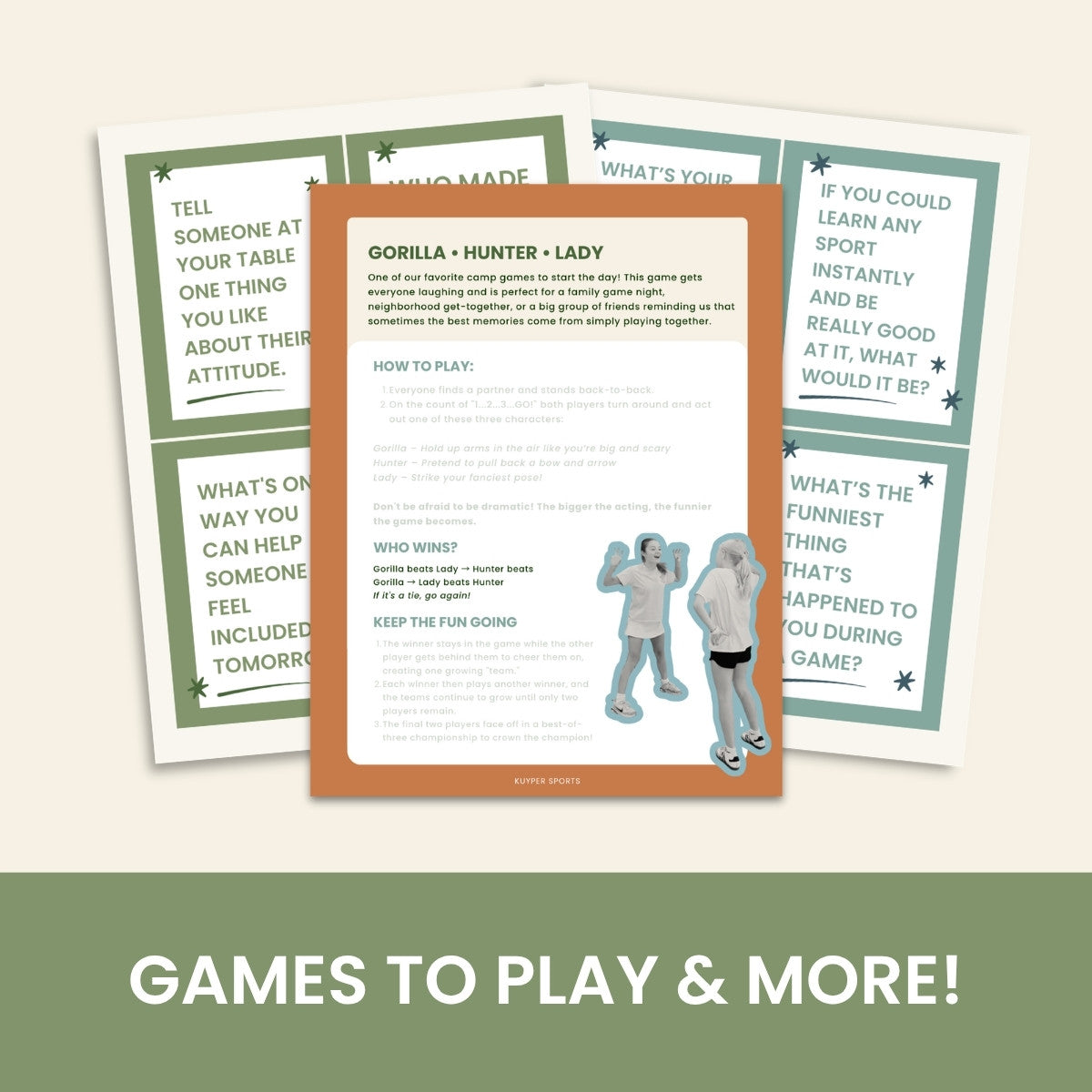 More Than A Scoreboard Family Pack | Digital Download