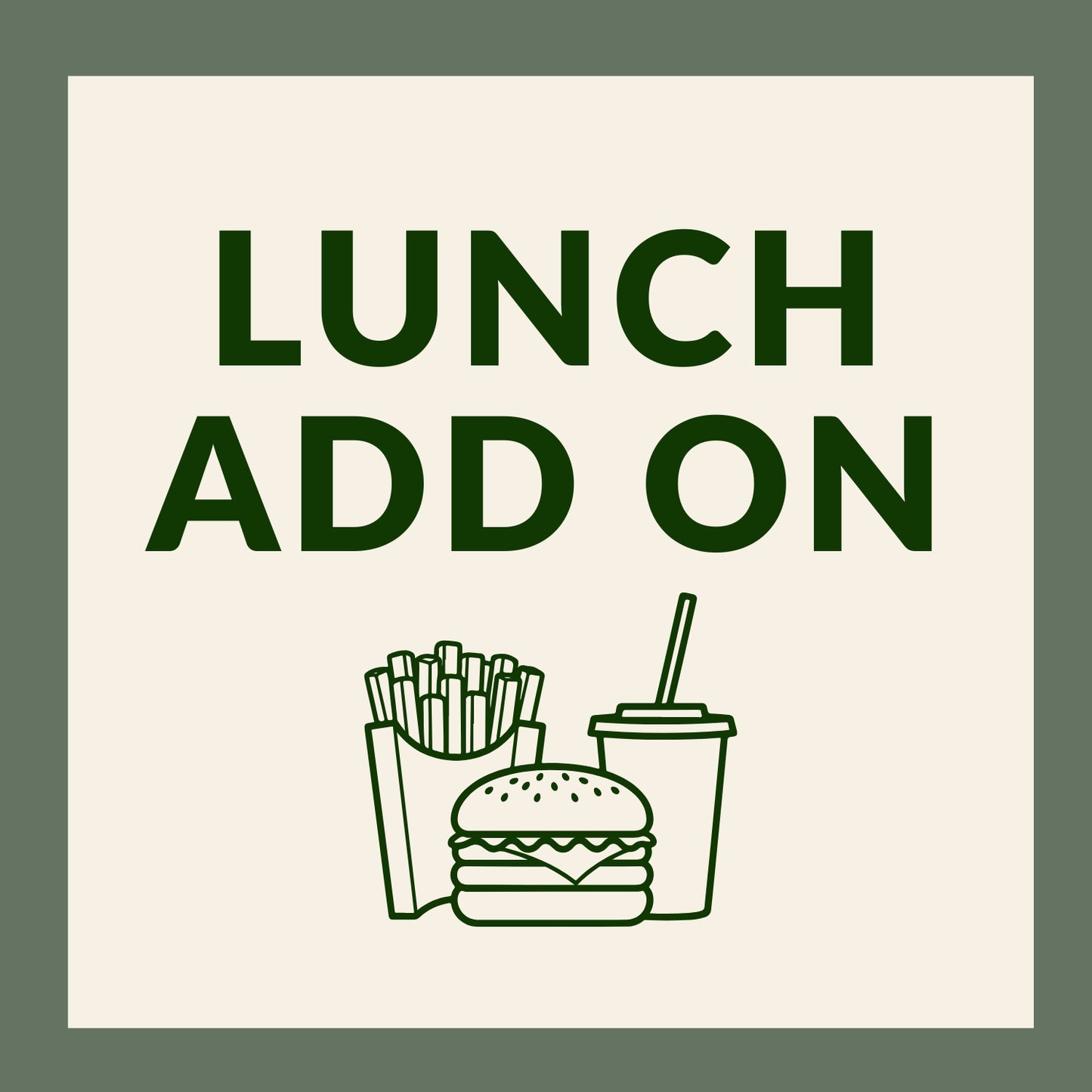 Lunch Add-On: Catered Camp Lunches (Tuesday–Friday)